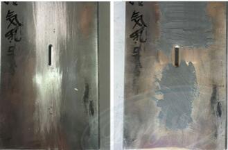 用聚力牌鑄鐵修補(bǔ)劑修補(bǔ)鑄鐵表面砂眼，原來(lái)如此簡(jiǎn)單