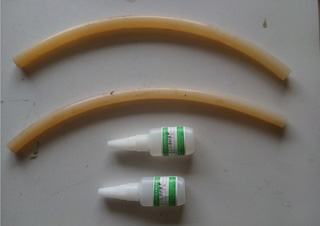想把硅膠條粘成硅密封圈？用聚力膠水的硅膠專用瞬間膠水就可以！