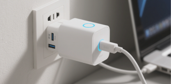 半透明的安心:聚厲膠為智能插座接口模塊護(hù)航